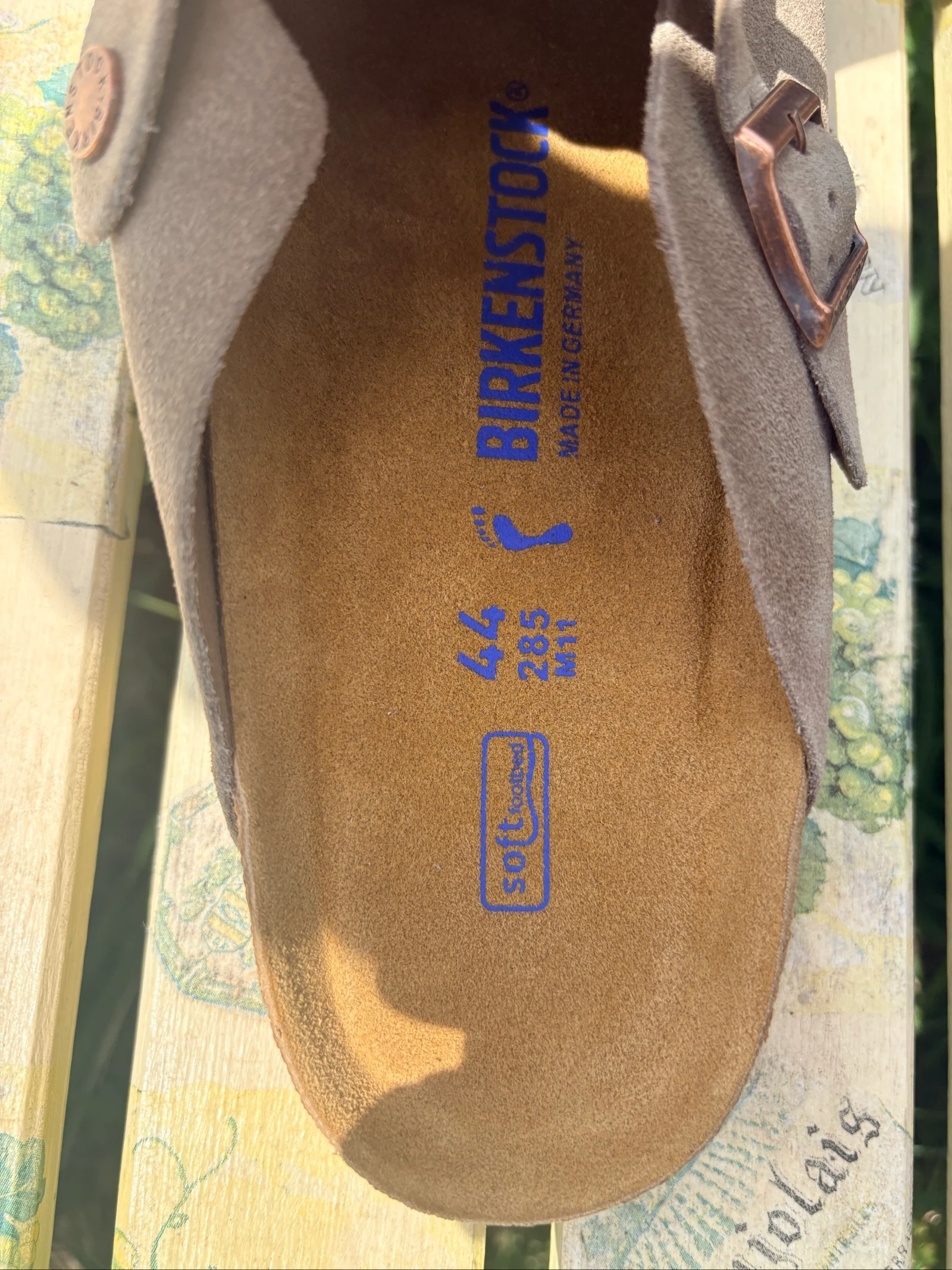 Birkenstock Boston – Taupe – Taille 44 – photo 7